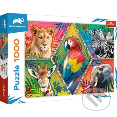 Puzzle: Animal Planet: Exotická zvířata (Trefl). Trefl, 2021 Puzzle: Animal Planet: Exotická zvířata (Trefl). Trefl, 2021