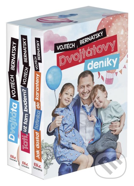 Kniha: Dvojtátovy deníky (Vojtěch Bernatský). BIZBOOKS, 2021 Kniha: Dvojtátovy deníky (Vojtěch Bernatský). BIZBOOKS, 2021