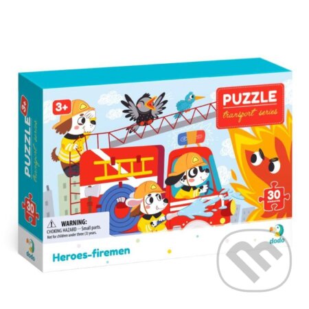 Puzzle: Hrdinové hasiči (Dodo). Dodo, 2021 Puzzle: Hrdinové hasiči (Dodo). Dodo, 2021