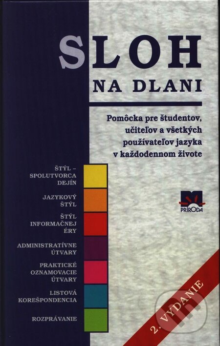 Kniha: Sloh na dlani (Autorský kolektív). Príroda, 2006 Kniha: Sloh na dlani (Autorský kolektív). Príroda, 2006