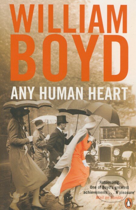 Kniha: Any Human Heart (William Boyd). Penguin Books, 2003 Kniha: Any Human Heart (William Boyd). Penguin Books, 2003