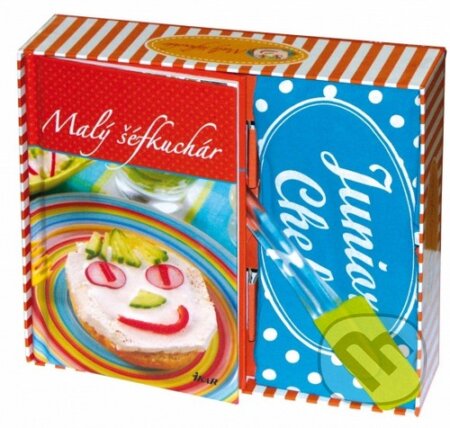 Kniha: Malý šéfkuchár - sada (kniha, zásterka, stierka na cesto) (Ikar). Ikar, 2012 Kniha: Malý šéfkuchár - sada (kniha, zásterka, stierka na cesto) (Ikar). Ikar, 2012