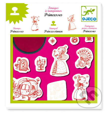 Spoločenská hra: Detské pečiatky: Princezničky (Djeco). Djeco, 2013 Spoločenská hra: Detské pečiatky: Princezničky (Djeco). Djeco, 2013