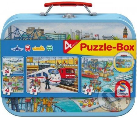 Puzzle: Doprava 4v1 (Schmidt). Schmidt, 2021 Puzzle: Doprava 4v1 (Schmidt). Schmidt, 2021