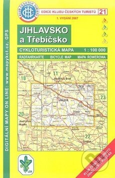 Kniha: Jihlavsko a Třebíčsko 1:100 000 (Klub českých turistů). Klub českých turistů, 2007 Kniha: Jihlavsko a Třebíčsko 1:100 000 (Klub českých turistů). Klub českých turistů, 2007