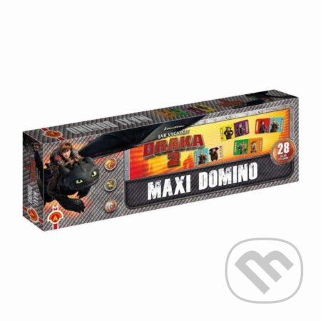 Spoločenská hra: Jak vycvičit draka 2 - Domino Maxi (Alexander). Alexander, 2021 Spoločenská hra: Jak vycvičit draka 2 - Domino Maxi (Alexander). Alexander, 2021