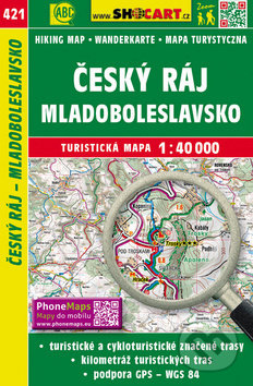 Kniha: Český ráj, Mladoboleslavsko 1:40 000 (SHOCart). SHOCart, 2018 Kniha: Český ráj, Mladoboleslavsko 1:40 000 (SHOCart). SHOCart, 2018