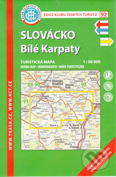 Kniha: Slovácko, Bílé Karpaty 1:50 000 (Klub českých turistů). Klub českých turistů, 2018 Kniha: Slovácko, Bílé Karpaty 1:50 000 (Klub českých turistů). Klub českých turistů, 2018