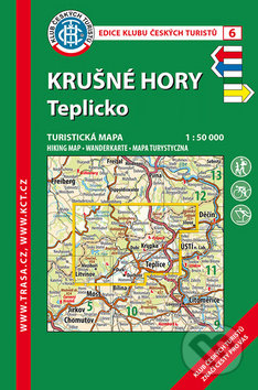 Kniha: Krušné hory Teplicko 1:50 000 (Klub českých turistů). Klub českých turistů, 2017 Kniha: Krušné hory Teplicko 1:50 000 (Klub českých turistů). Klub českých turistů, 2017