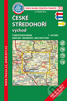 Kniha: České středohoří - východ 1:50 000 (Klub českých turistů). Klub českých turistů, 2017 Kniha: České středohoří - východ 1:50 000 (Klub českých turistů). Klub českých turistů, 2017