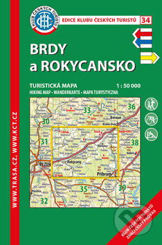 Kniha: Brdy a Rokycansko 1:50 000 (Klub českých turistů). Klub českých turistů, 2018 Kniha: Brdy a Rokycansko 1:50 000 (Klub českých turistů). Klub českých turistů, 2018