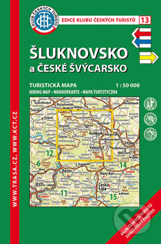 Kniha: Šluknovsko a České Švýcarsko 1.50 000 (Klub českých turistů). Klub českých turistů, 2019 Kniha: Šluknovsko a České Švýcarsko 1.50 000 (Klub českých turistů). Klub českých turistů, 2019