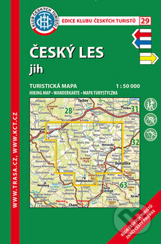 Český les - jih 1:50 000, Klub českých turistů, 2017