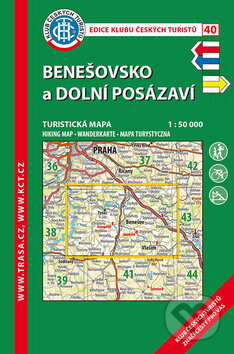 Kniha: Benešovsko a Dolní Posázaví 1:50 000 (Klub českých turistů). Klub českých turistů, 2017 Kniha: Benešovsko a Dolní Posázaví 1:50 000 (Klub českých turistů). Klub českých turistů, 2017