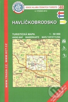 Havlíčkobrodsko 1:50 000, Klub českých turistů, 2013