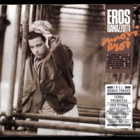 Hudobné CD: Eros Ramazzotti: Nuovi Eroi (Coloured) LP (Hudobné albumy). Hudobné albumy, 2021 Hudobné CD: Eros Ramazzotti: Nuovi Eroi (Coloured) LP (Hudobné albumy). Hudobné albumy, 2021