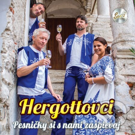 Hudobné CD: Hergottovci: Pesničky si s nami zaspievaj (Hudobné albumy). Hudobné albumy, 2021 Hudobné CD: Hergottovci: Pesničky si s nami zaspievaj (Hudobné albumy). Hudobné albumy, 2021