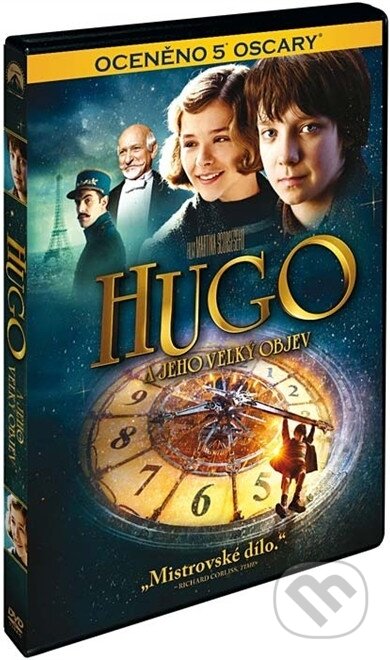 Film: Hugo a jeho velký objev (Martin Scorsese) (DVD). Magicbox, 2012 Film: Hugo a jeho velký objev (Martin Scorsese) (DVD). Magicbox, 2012