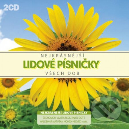Hudobné CD: Various Artists: Nejkrásnejší Lidové Písničky Všech Dob (Universal Music). Universal Music, 2012 Hudobné CD: Various Artists: Nejkrásnejší Lidové Písničky Všech Dob (Universal Music). Universal Music, 2012