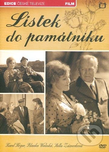 Film: Lístek do památníku (František Filip) (DVD). Česká televize, 1975 Film: Lístek do památníku (František Filip) (DVD). Česká televize, 1975