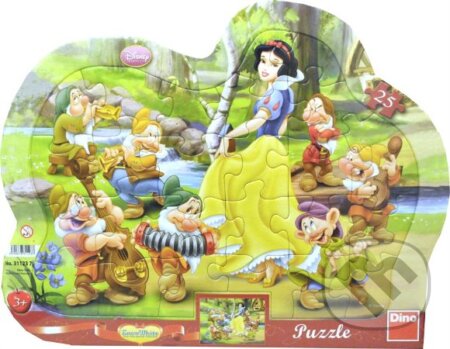 Puzzle: Snehulienka a sedem trpaslíkov (Dino). Dino Puzzle: Snehulienka a sedem trpaslíkov (Dino). Dino