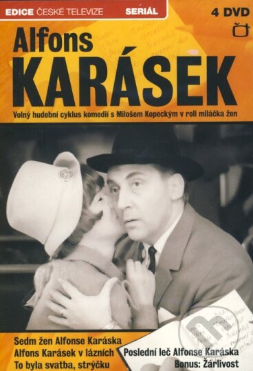 Film: Alfons Karásek - Hudební cyklus komedií (Zdeněk Podskalský st.) (DVD). Hollywood, 1971 Film: Alfons Karásek - Hudební cyklus komedií (Zdeněk Podskalský st.) (DVD). Hollywood, 1971