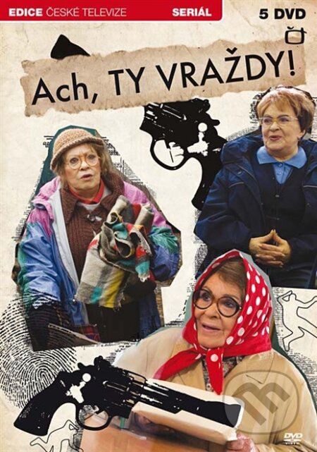 Film: Ach, ty vraždy! (Zdeněk Zelenka) (DVD). Česká televize, 2010 Film: Ach, ty vraždy! (Zdeněk Zelenka) (DVD). Česká televize, 2010