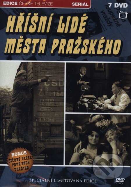 Film: Hříšní lidé města pražského (Jiří Sequens st.) (DVD). Hollywood, 1968 Film: Hříšní lidé města pražského (Jiří Sequens st.) (DVD). Hollywood, 1968