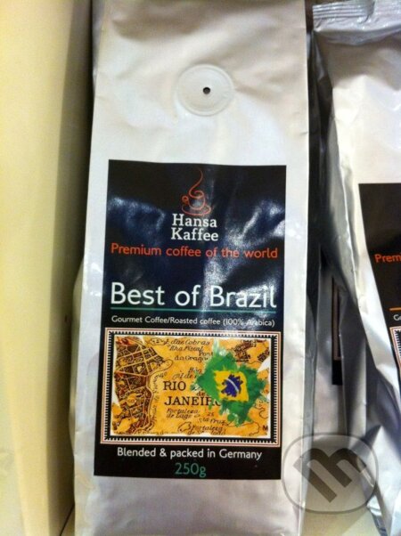 Kávy a čaje: Hansa Best of Brasil (odrodová) (Hansa). Hansa Kávy a čaje: Hansa Best of Brasil (odrodová) (Hansa). Hansa