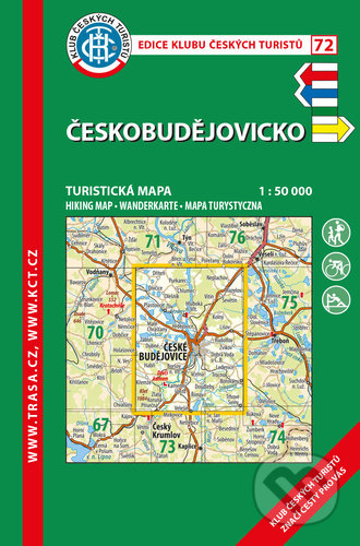 Kniha: Českobudějovicko 1:50 000 (Klub českých turistů). Klub českých turistů, 2021 Kniha: Českobudějovicko 1:50 000 (Klub českých turistů). Klub českých turistů, 2021