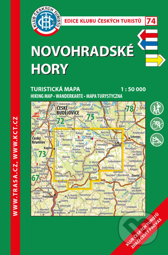 Kniha: Novohradské hory 1:50 000 (Klub českých turistů). Klub českých turistů, 2021 Kniha: Novohradské hory 1:50 000 (Klub českých turistů). Klub českých turistů, 2021