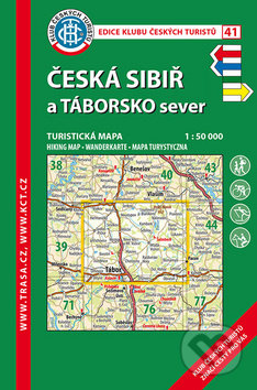 Kniha: Česká sibiř a Táborsko sever 1:50 000 (Klub českých turistů). Klub českých turistů, 2017 Kniha: Česká sibiř a Táborsko sever 1:50 000 (Klub českých turistů). Klub českých turistů, 2017