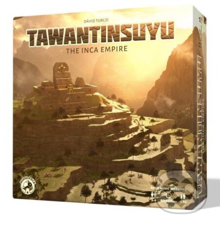 Spoločenská hra: Tawantinsuyu: Říše Inků (Tlama games). Tlama games, 2021 Spoločenská hra: Tawantinsuyu: Říše Inků (Tlama games). Tlama games, 2021