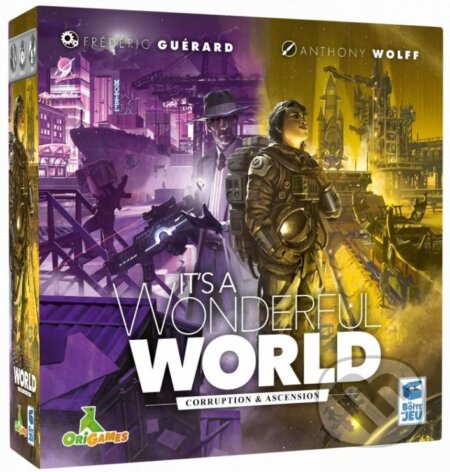 Spoločenská hra: It´s a Wonderful World - Corruption & Ascension (Tlama games). Tlama games, 2021 Spoločenská hra: It´s a Wonderful World - Corruption & Ascension (Tlama games). Tlama games, 2021