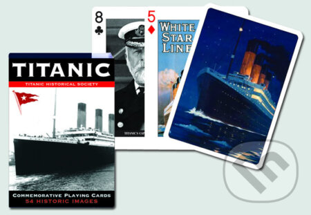 Společenská hra: Poker - TITANIC (Piatnik). Piatnik, 2021 Společenská hra: Poker - TITANIC (Piatnik). Piatnik, 2021