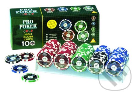 Spoločenská hra: Poker - Poker Chips 100 High Gloss (Piatnik). Piatnik, 2021 Spoločenská hra: Poker - Poker Chips 100 High Gloss (Piatnik). Piatnik, 2021