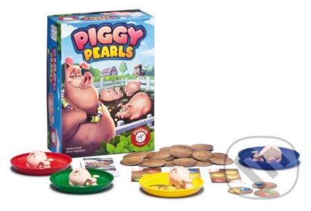 Spoločenská hra: Piggy Pearls (Piatnik). Piatnik, 2021 Spoločenská hra: Piggy Pearls (Piatnik). Piatnik, 2021
