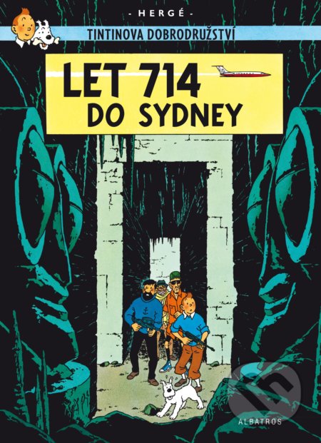 Kniha: Let 714 do Sydney (Hergé). Albatros CZ, 2021 Kniha: Let 714 do Sydney (Hergé). Albatros CZ, 2021