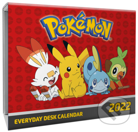 Oficiálny trhací kalendár 2022: POKÉMON, Pokemon, 2021