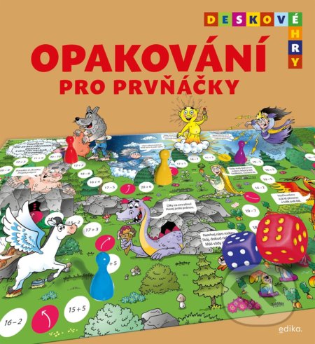 Kniha: Deskové hry: Opakování pro prvňáčky (Andrea Brázdová). Edika, 2022 Kniha: Deskové hry: Opakování pro prvňáčky (Andrea Brázdová). Edika, 2022