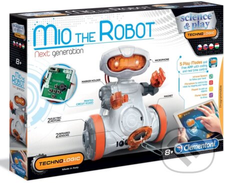 Spoločenská hra: Mio Robot (Clementoni). Clementoni, 2021 Spoločenská hra: Mio Robot (Clementoni). Clementoni, 2021