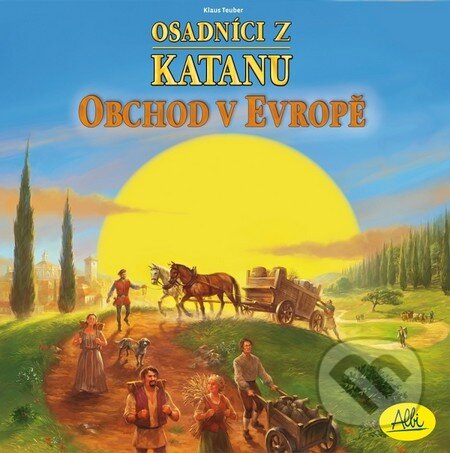 Společenská hra: Osadníci z Katanu - Obchod v Evropě (Klaus Teuber). Albi Společenská hra: Osadníci z Katanu - Obchod v Evropě (Klaus Teuber). Albi