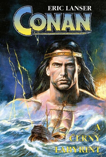 E-kniha: Conan a černý labyrint (Eric Lanser). Nakladatelství Viking, 2001 E-kniha: Conan a černý labyrint (Eric Lanser). Nakladatelství Viking, 2001