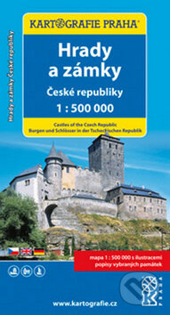 Kniha: Hrady a zámky České republiky (Kartografie Praha). Kartografie Praha, 2012 Kniha: Hrady a zámky České republiky (Kartografie Praha). Kartografie Praha, 2012