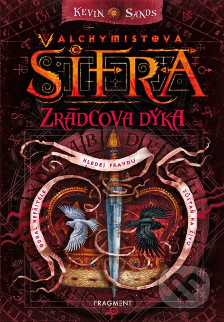 E-kniha: Alchymistova šifra: Zrádcova dýka (Kevin Sands). Nakladatelství Fragment, 2021 E-kniha: Alchymistova šifra: Zrádcova dýka (Kevin Sands). Nakladatelství Fragment, 2021