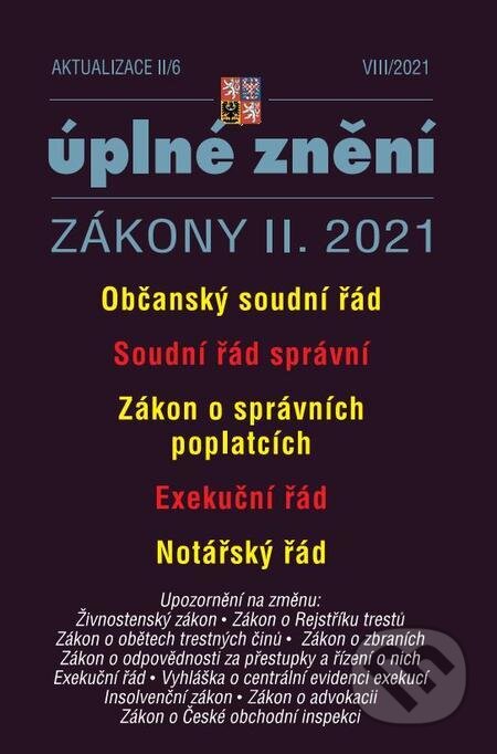 E-kniha: Aktualizace II/6 - Občanský soudní řád, Exekuční řád (Poradca s.r.o.). Poradca s.r.o. E-kniha: Aktualizace II/6 - Občanský soudní řád, Exekuční řád (Poradca s.r.o.). Poradca s.r.o.
