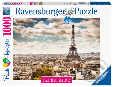 Puzzle: Paříž (Ravensburger). Ravensburger, 2020 Puzzle: Paříž (Ravensburger). Ravensburger, 2020