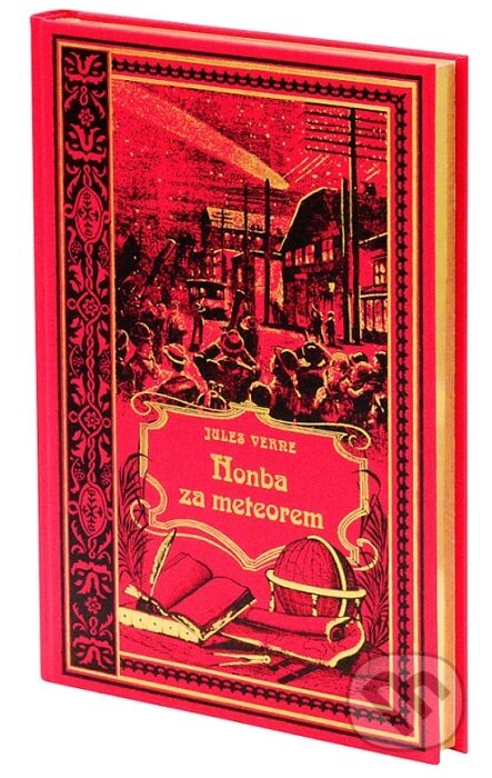 Kniha: Honba za meteorem (Jules Verne). Nakladatelství Josef Vybíral, 2021 Kniha: Honba za meteorem (Jules Verne). Nakladatelství Josef Vybíral, 2021