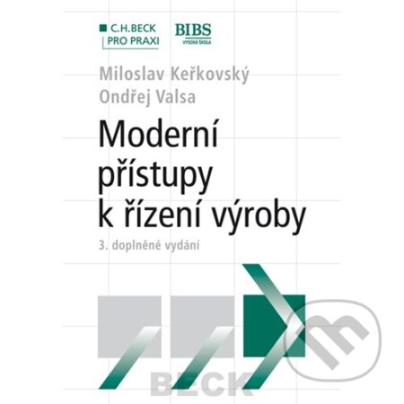 Kniha: Moderní přístupy k řízení výroby (Miloslav Keřkovský a Ondřej Valsa). C. H. Beck, 2012 Kniha: Moderní přístupy k řízení výroby (Miloslav Keřkovský a Ondřej Valsa). C. H. Beck, 2012