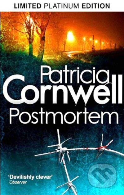 Kniha: Postmortem (Patricia Cornwell). Little, Brown, 2010 Kniha: Postmortem (Patricia Cornwell). Little, Brown, 2010